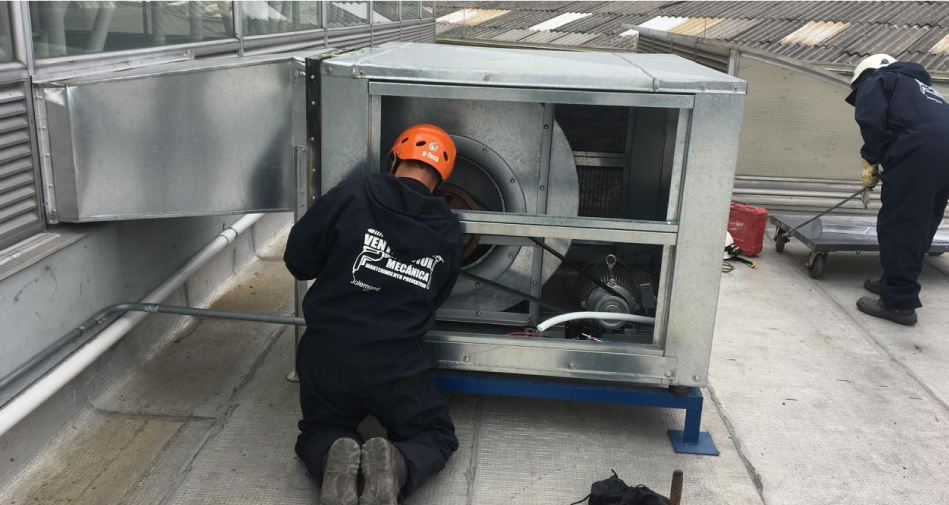 Fabricación e instalación de Ductos de Ventilación