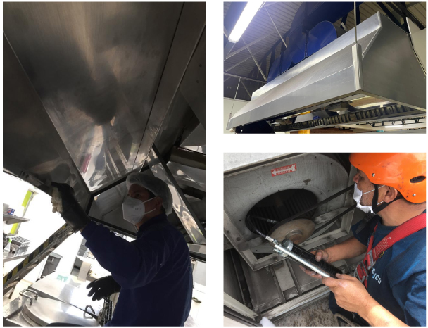 mantenimiento de extractores