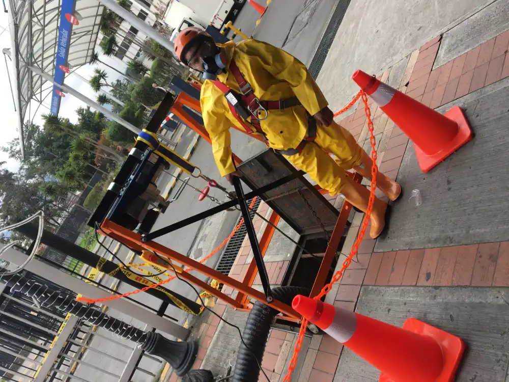 Trabajos en alturas y espacios confinados