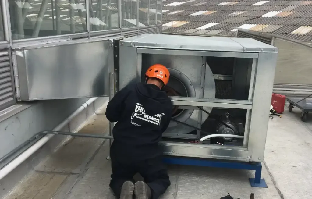 Fabricación e instalación Ductos de Ventilación