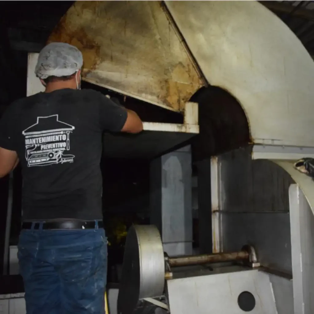 mantenimiento de extractores